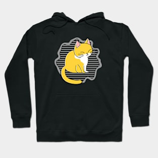 Funny Cat - Cute Pet T-Shirt Design for Cat Lovers Hoodie